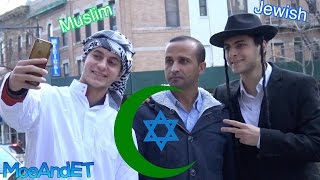 Muslim &amp; Jewish - side by side