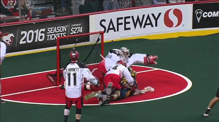 NLL: Randy Staats goes airborne with the dive for ...