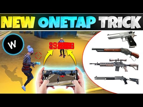 New One Tap Headshot Trick Like White Ff, Raistar | Fastest One Tap Headshot Trick | After Update