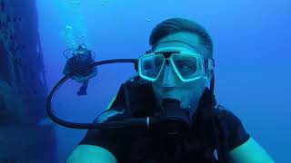 Wreck dive at Zenobia, Cyprus 2017