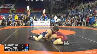 132 Cons. Round 6 - Nicholas Noel (Arkansas) vs. Joshua Wyland (Virginia)