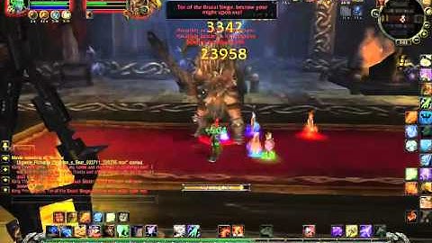 85 Elemental Shaman vs King Ymiron (Heroic) Warcraft