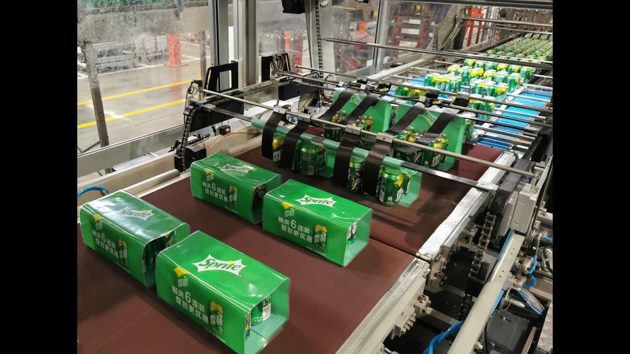 High speed shrink wrapper - YouTube