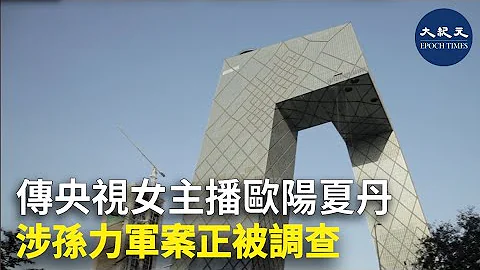 傳央視女主播歐陽夏丹涉孫力軍案正被調查 | #香港大紀元新唐人聯合新聞頻道 - 天天要聞