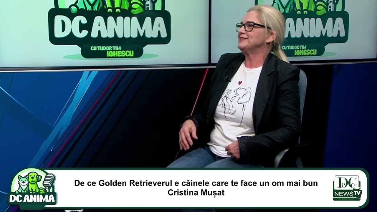 De ce Golden Retrieverul e câinele care te face un om mai bun | Cristina Mușat