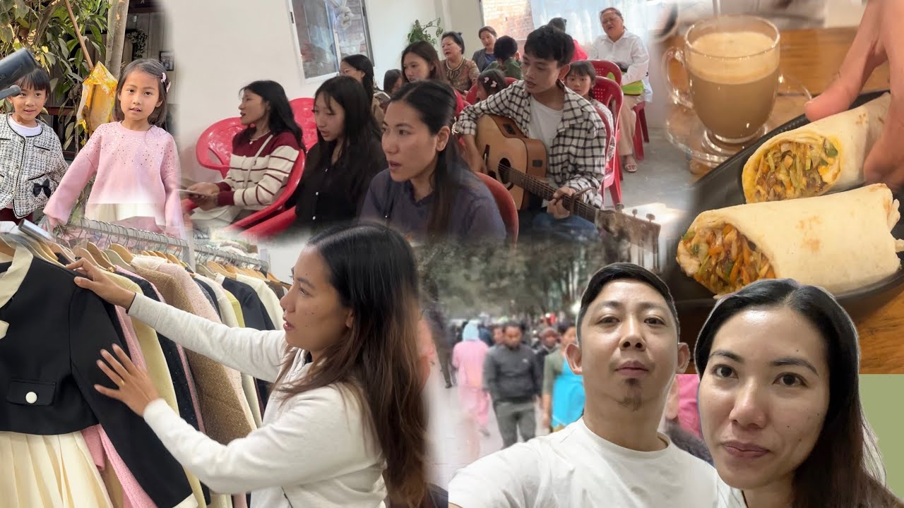 A Chill Sunday Vlog // Worship //Shopping//  Dinner 