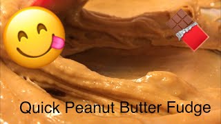 Quick peanut butter fudge recipe | Vlogmas Day 5