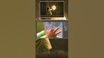 Holding the Moon Photoshop Manipulation Tutorial