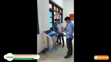 [TVC-VDS] Màn hình cảm ứng kiosk dành cho hành chính công