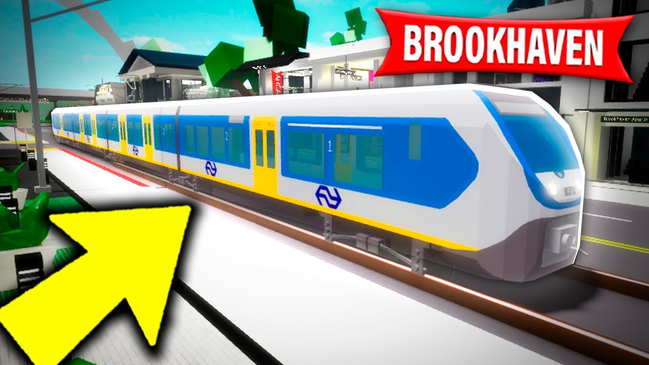 NOVOS TRENS no BROOKHAVEN RP? - YouTube