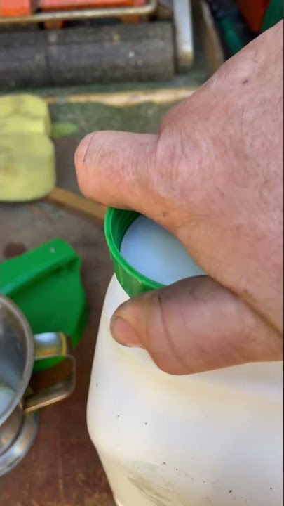Most satisfying part of the weed killer bottles