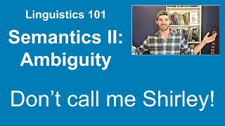 Celebrity Ambiguity: Intro to Linguistics [Video 9] Net Worth