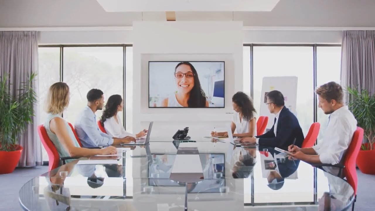 Entry Control at Business Conferences with Video Intercoms - YouTube
