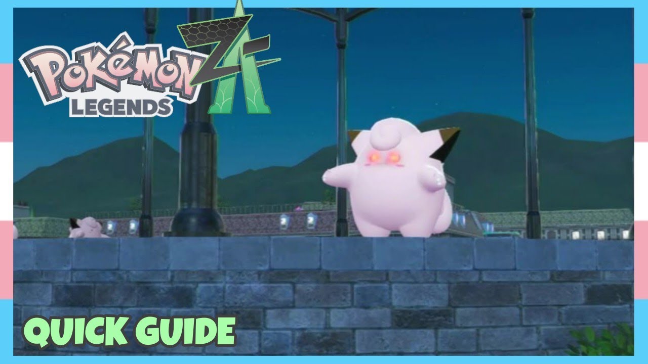 Where To Catch Alpha Clefairy In Pokemon Legends ZA | Location Quick Guide