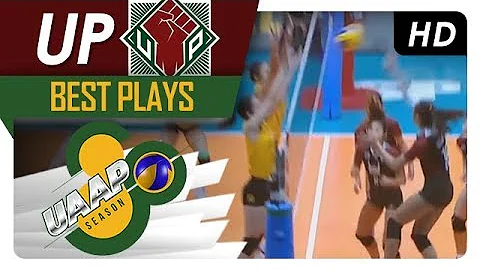 UAAP 80 WV: Roselyn Rosier steps up to the plate to deliver a strong hit! | UP | Best Plays