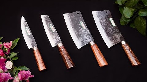 DAO PHÚC SEN,BỘ DAO  THÉP NHÍP CỰC SẮC _HÀNG CHUẨN CỦA HTX DAO PHÚC SEN