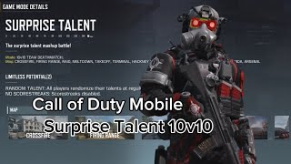 Call of Duty Mobile - Surprise Talent 10v10