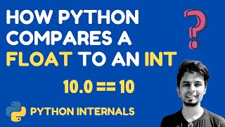 How python compares a float and an int objects?