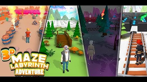 3D Maze: Labyrinth Adventure