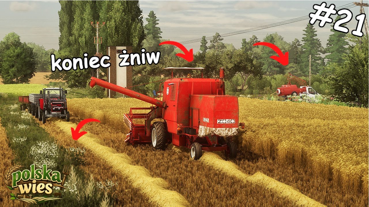 Sprzedałem Sipme😢| kończymy żniwa | Polska Wieś[21]