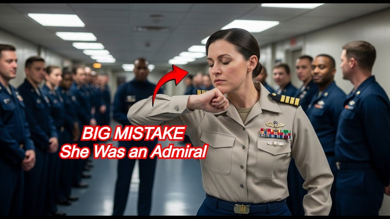 The Commander Elbowed Her in the Face — Then Realised Hitting a Female Admiral Was a Huge Mistake