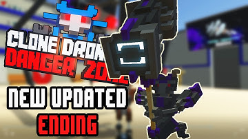THE ENDING?! New Story Mode Update + New Enemies! - Clone Drone in the Danger Zone - Alpha Gameplay