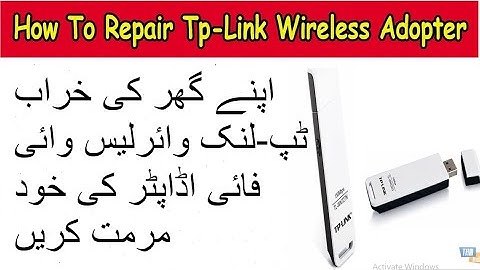 How To Repair TP-Link TL-WN727N  Wireless Wifi USB Adapter at Home Easily | Tp link tl wn727n Repair