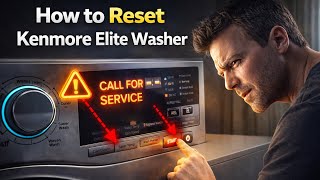 How to Reset Kenmore Elite Washer (Clear Error Codes)