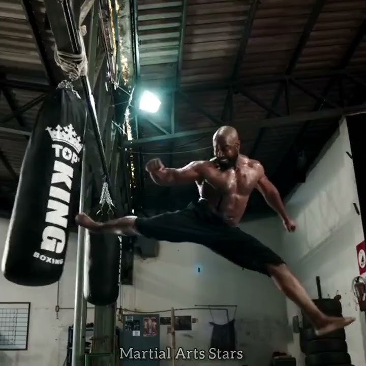 Michael Jai White Best Training WhatsApp Status | Amazing Fighter 🔥