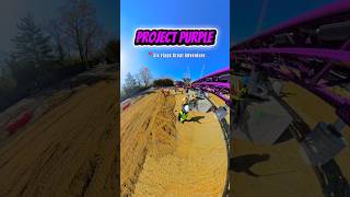 Project Purple 360° Ariel Views Update💜🎥 #shorts