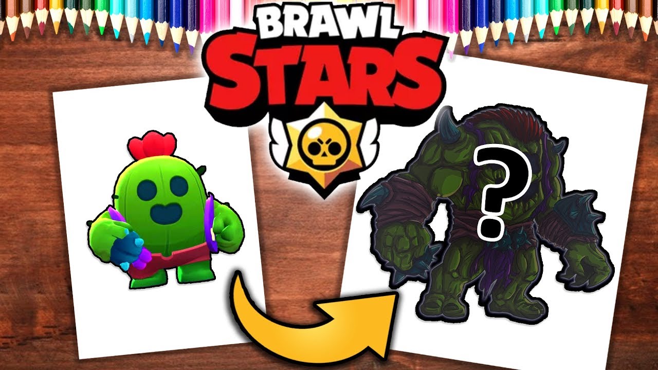 Rysuję SPIKE z BRAWL STARS .feat Kremol - YouTube