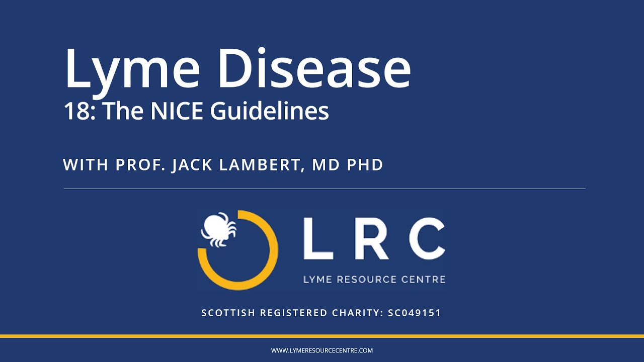 Lyme Disease - Small Bites for GPs 18: The NICE Guidelines