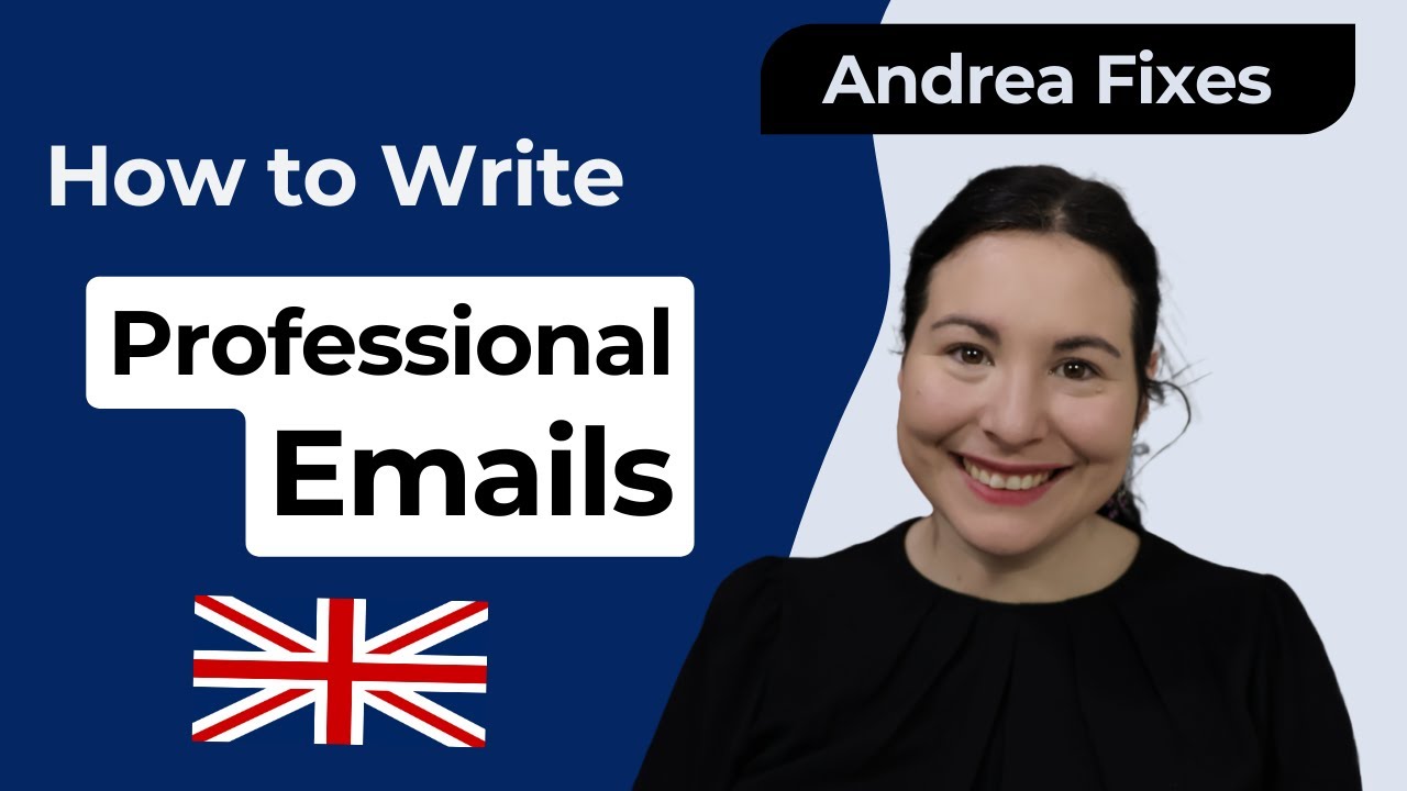 Write Professional Emails in English | Step by Step - YouTube