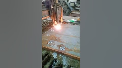 Cắt Sắt bằng máy CNC plasma & Gió đá