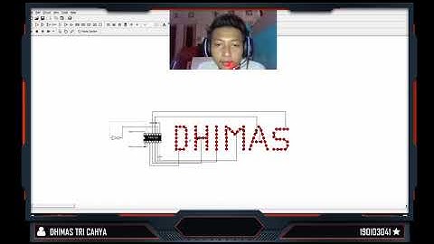 Rangkaian Elektronik - Membuat LED dengan aplikasi Digital Works