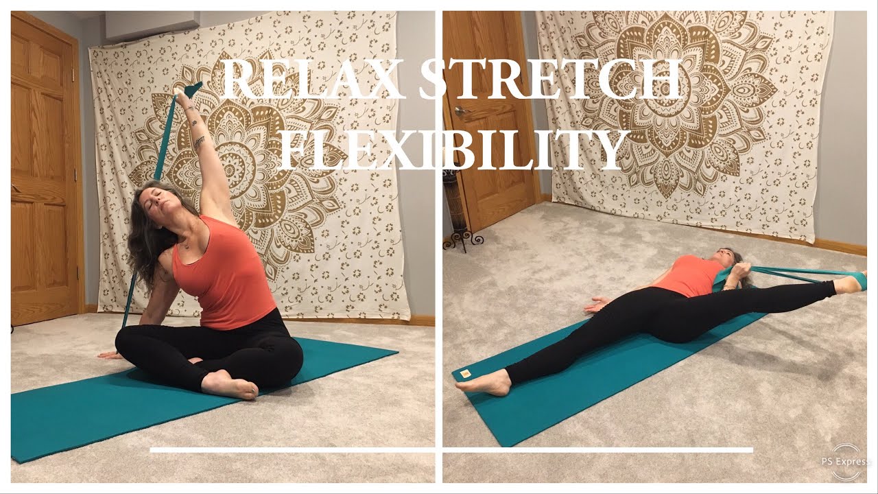 RELAX STRETCH PILATES WORKOUT FOR FLEXIBILITY YouTube