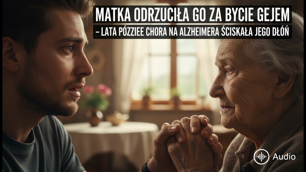 Matka wyrzuciła syna z domu za homoseksualizm – lata później, chora na Alzheimera, ściskała jego...
