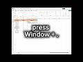 Add multiple icons and emojis 😺😺😺 by trick in Excel #excel