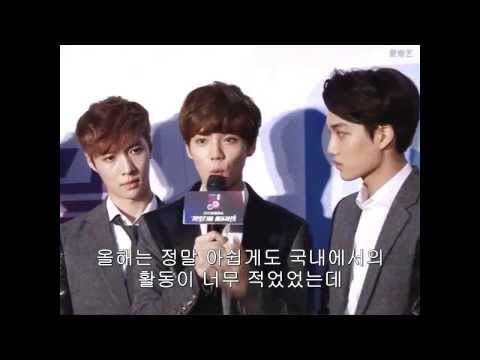 [한글자막] 131222 EXO 바이두 Backstage 인터뷰 by유애