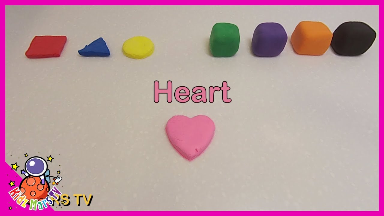 Fun time learning shapes by playing clays | Nursery Rhymes & Kids Songs