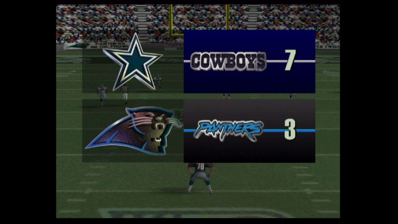 NFL Quarterback Club 98 Gameplay (N64) 1080p HD No Commentary