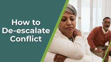 How to De-escalate Conflict