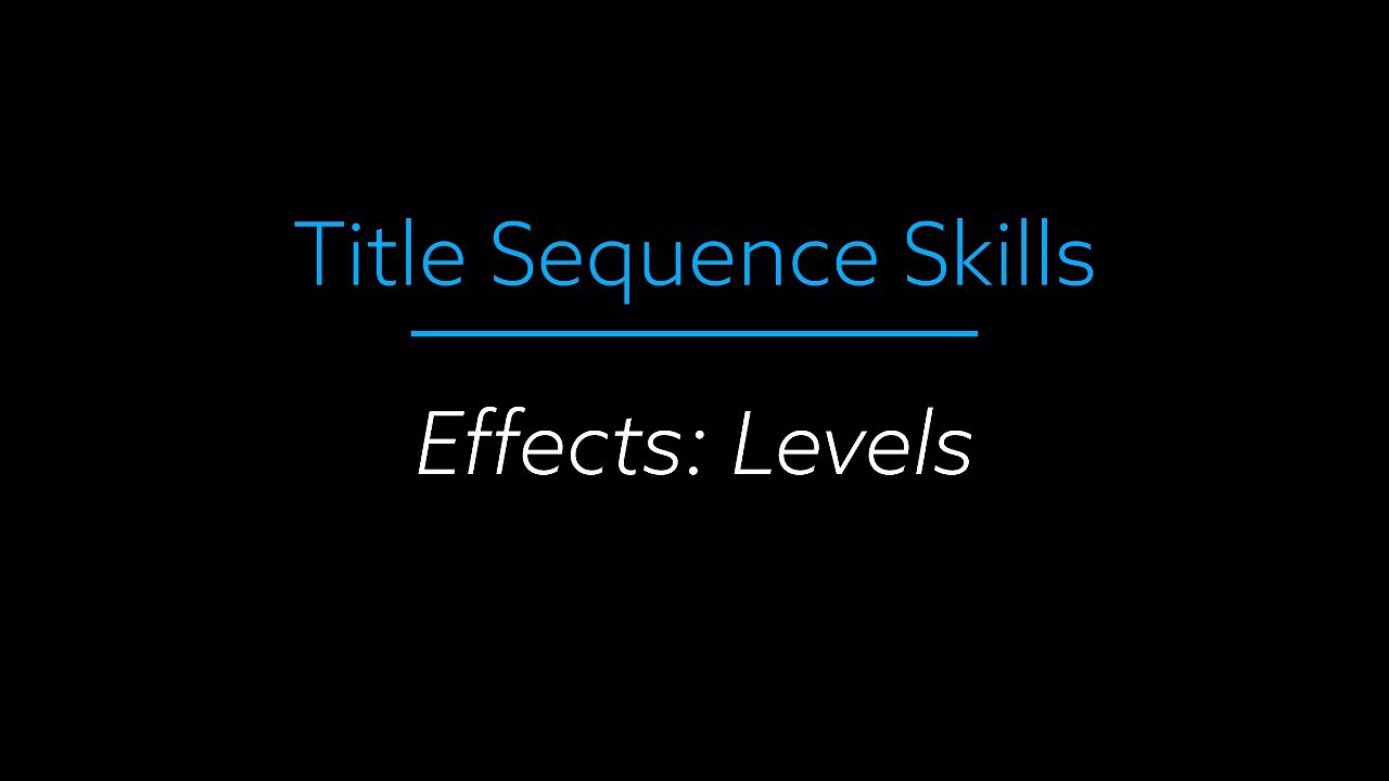 TS Skills: Levels - YouTube