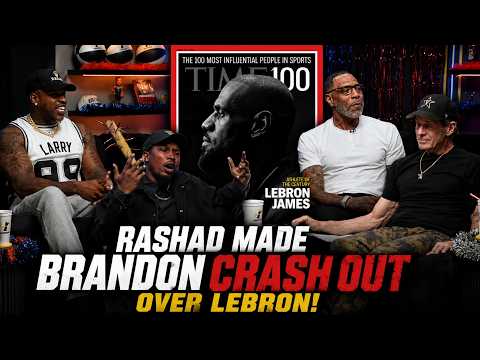 🚨 Rashad Made Brandon CRASH OUT Over LeBron 😳 #gilsarena #thearena #nba #lebronjames #lakers