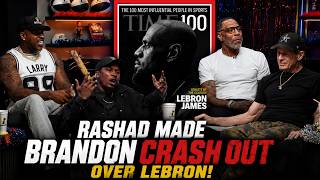 🚨 Rashad Made Brandon CRASH OUT Over LeBron 😳 #gilsarena #thearena #nba #lebronjames #lakers