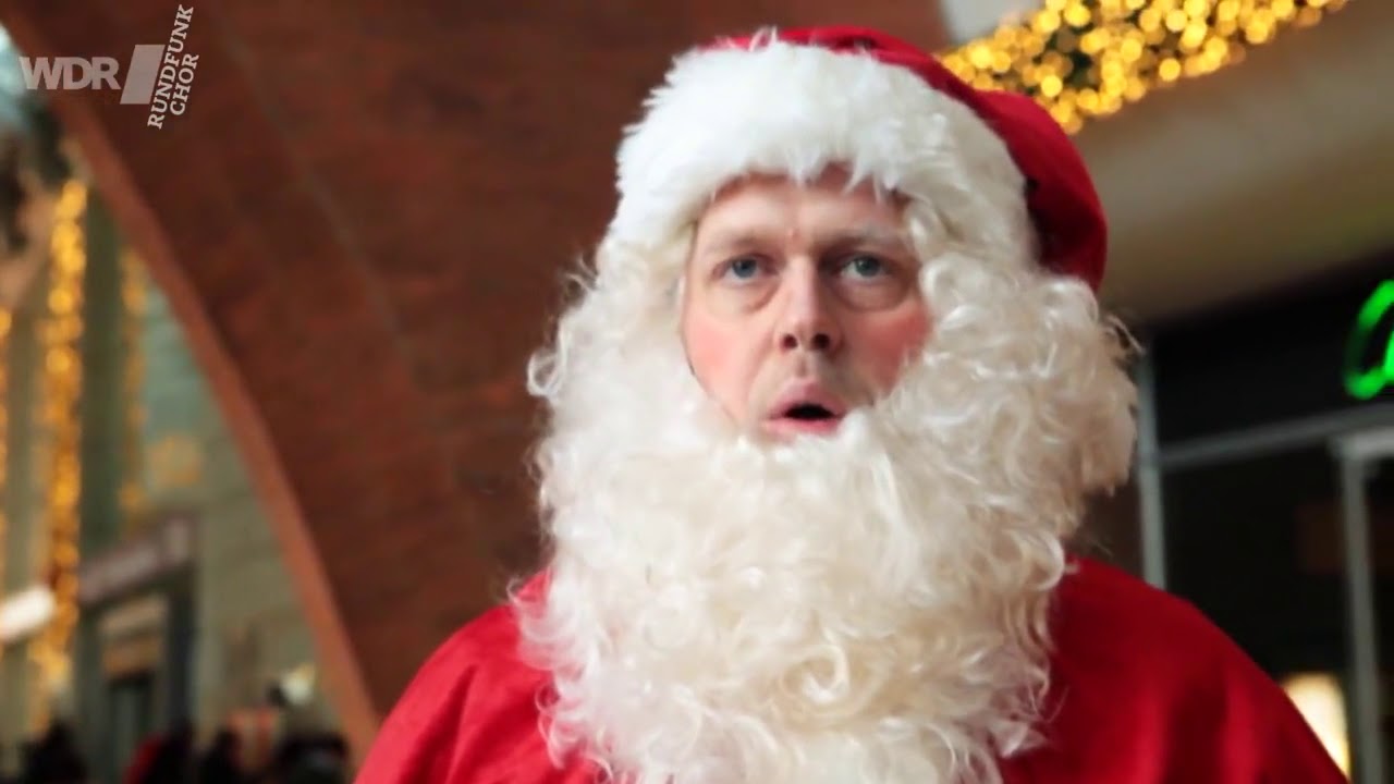 WDR Rundfunkchor Weichnachts Flashmob Köln HBF