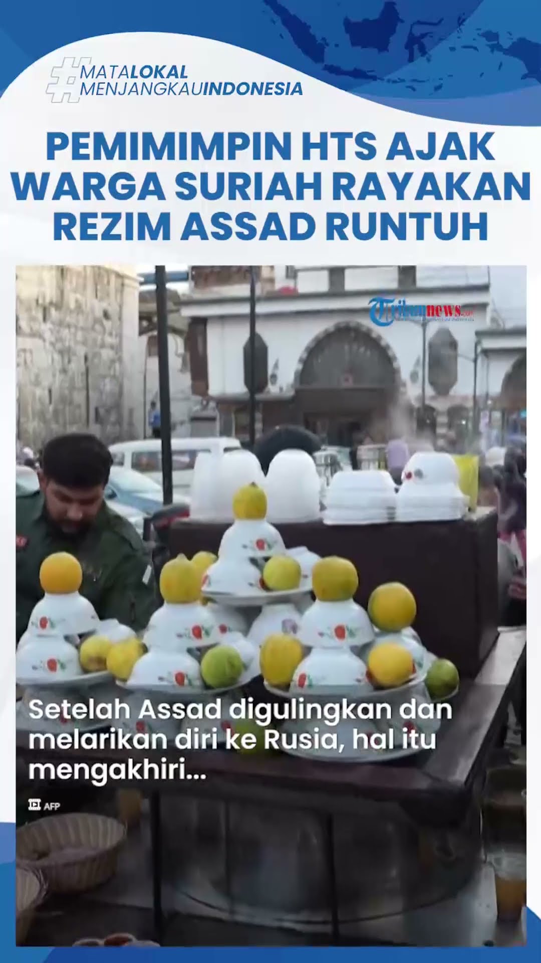 Penguasa Baru Suriah, Mohammed al-Golani Minta Rakyat Turun ke Jalan Merayakan Runtuhnya Rezim Assad