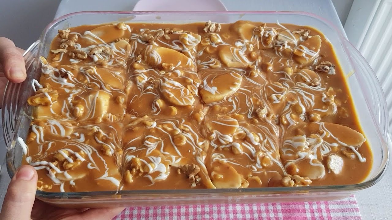 KARAMEL VE MUZUN UYUMUNA BAYILACAKSINIZ ARADAKI FINDIK VE CEVIZ ILE BUNDAN LEZZETLISINI YEMEDINIZ