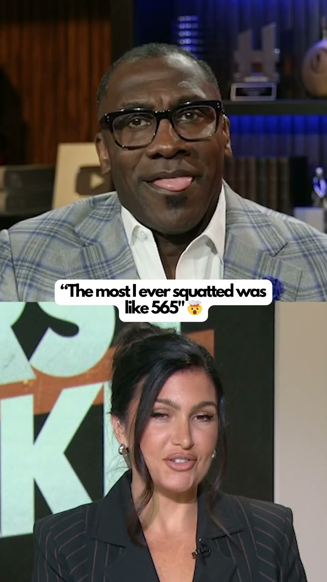 Shannon Sharpe's squat PR ?‍?