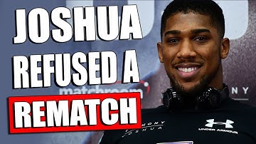Anthony Joshua SENSATIONALLY REFUSED A REMATCH WITH Alexander Usyk FOR MONEY / Tuson Fury - Usyk